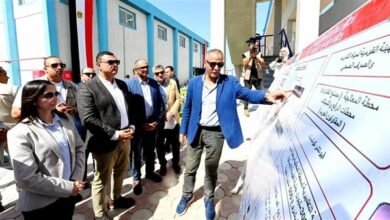 خاص:-وزير-الإسكان-ومحافظ-البحيرة-يفتتحان-محطة-معالجة-الصرف-الصحي-بمركز-بدر